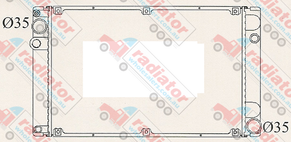 RW619105M Radiator